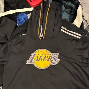 Adidas Black and Gold Hoodie